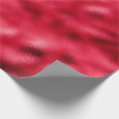 Rode elegante moderne satin er uitzien cadeaupapier (Hoek)