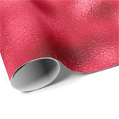 Rode elegante moderne satin er uitzien cadeaupapier (Rol Hoek)