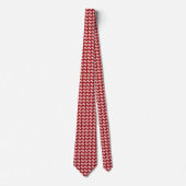 Rode elegante stropdas (Voorkant)