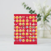 rode emoji briefkaart (Staand voorkant)