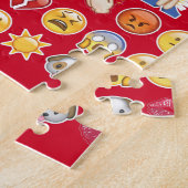 rode emoji legpuzzel (Zijkant)