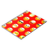 rode emojs notitieboek (Linkerzijde)