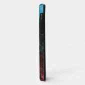 Rode en abstracte schilderdozen Case-Mate iPhone case (Achterkant/links)