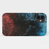 Rode en abstracte schilderdozen Case-Mate iPhone case (Achterkant (horizontaal))