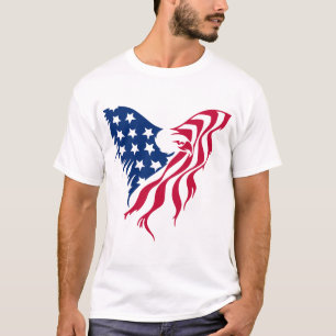 Rode en Blauwe Adelaar T-shirt