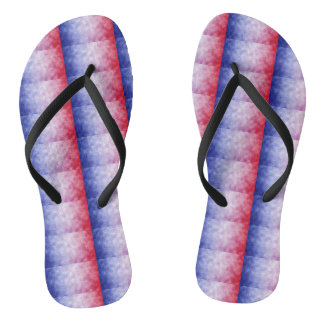 Rode en Blauwe Dames Slippers Teenslippers