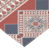 Rode en Blauwe Geometrische Tafelkleed (Gekanteld)