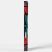 Rode en Blauwe Kaleidoscoop Mandala Bloempatronen Case-Mate iPhone Case (Achterkant / Rechts)