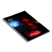 Rode en blauwe LED-lamp Notitieboek (Rechterzijde)