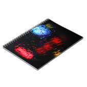 Rode en blauwe LED-lamp Notitieboek (Linkerzijde)