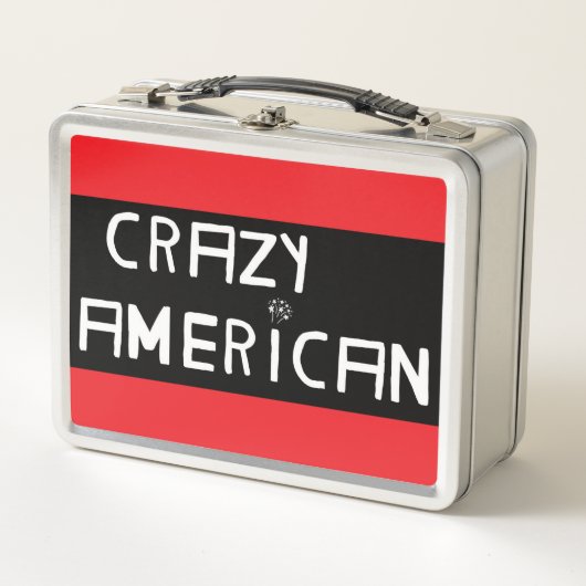 Rode en blauwe lunchbox (Voorkant)