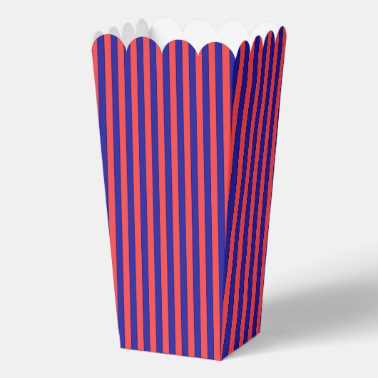 Rode en Blauwe Popcorn Bedankdoosjes (Achterkant)
