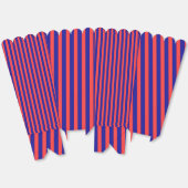 Rode en Blauwe Popcorn Bedankdoosjes (Ongevouwen)
