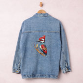 Rode en blauwe specht denim jacket (Hangar)