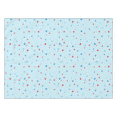 Rode en blauwe Star-tablet Tafelkleed (Voorkant (Horizontaal))