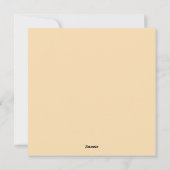 Rode en blauwe Stippen op rood Feestdagenkaart (Achterkant)