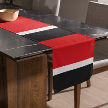 Rode en blauwe strepen