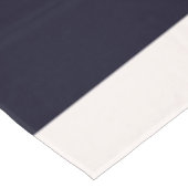 Rode en blauwe strepen tafelkleed (Gekanteld)