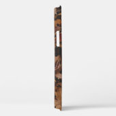 RODE EN BROEIENDE LEAVES OP GROND Case-Mate iPhone CASE (Achterkant / Rechts)