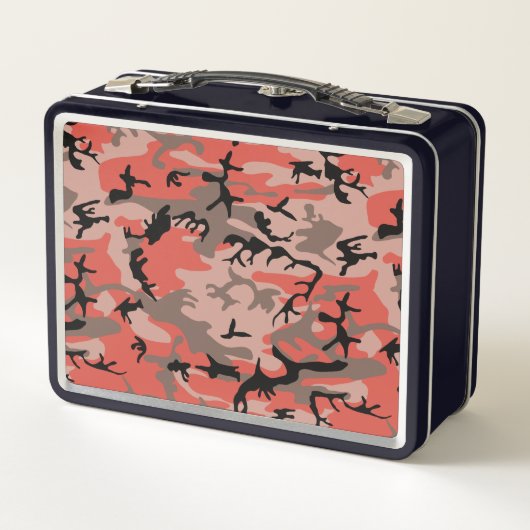 Rode en bruine camouflage, leger, leger (Achterkant)