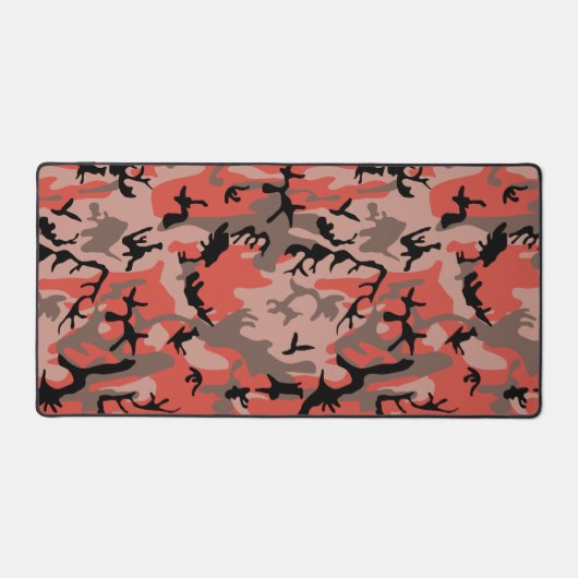 Rode en bruine camouflage, leger, leger bureaumat (Voorkant)