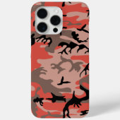 Rode en bruine camouflage, leger, leger Case-Mate iPhone case (Achterkant)