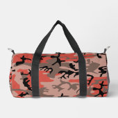 Rode en bruine camouflage, leger, leger plunjezak (Voorkant)