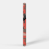 Rode en bruine camouflage, leger, leger samsung galaxy hoesje (Rechterkant)