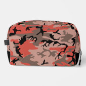 Rode en bruine camouflage, leger, leger toilettasje (Voorkant)