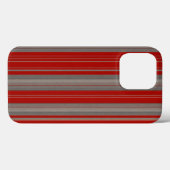 Rode en bruine strepen Case-Mate iPhone case (Achterkant (horizontaal))