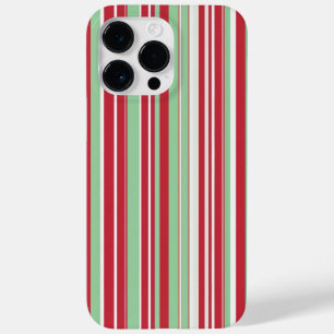 Rode en bruine strepen Case-Mate iPhone 14 pro max hoesje