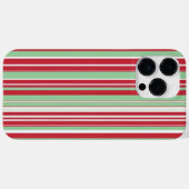 Rode en bruine strepen Case-Mate iPhone case (Achterkant (horizontaal))