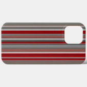 Rode en bruine strepen Case-Mate iPhone case (Achterkant (horizontaal))
