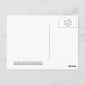 Rode en Cooper's Hawks Briefkaart (Achterkant)