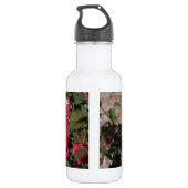 Rode en Crème Roos Waterfles (Achterkant)