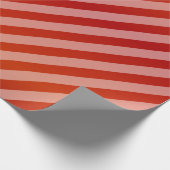 Rode en diagonale strepen cadeaupapier (Hoek)