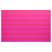 Rode en Fuchsia gekleurde strepen Stof (Yard (91,4 cm))