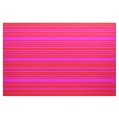Rode en Fuchsia gekleurde strepen Stof (Fat Quarter)