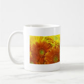 Rode en gele Afrikaanse zeedagen Koffiemok (Links)