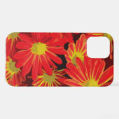 Rode en gele bloemen 1 iPhone hoesje (Achterkant horizontaal)