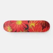 Rode en Gele Bloemen 1 Persoonlijk Skateboard (Horizontaal)