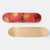 Rode en Gele Bloemen 1 Persoonlijk Skateboard (Horizontaal)