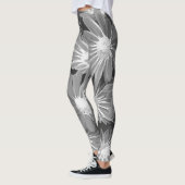 Rode en gele bloemen 2 leggings (Links)