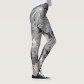 Rode en gele bloemen 2 leggings (Rechts)