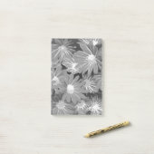 Rode en gele bloemen 2 post-it® notes (Op bureau)