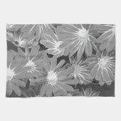 Rode en Gele Bloemen 2 Theedoek (Horizontaal)