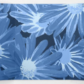 Rode en gele bloemen 3 drieluik wenskaart (Binnenkant midden)