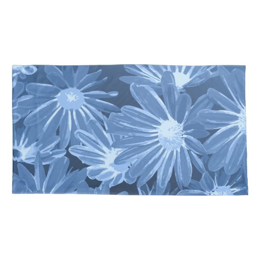 Rode en gele bloemen 3 kussensloop (Achterkant)