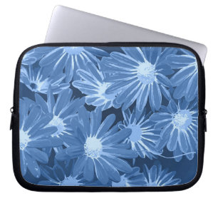 Rode en gele bloemen 3 laptop sleeve