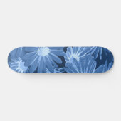 Rode en gele bloemen 3 persoonlijk skateboard (Horizontaal)